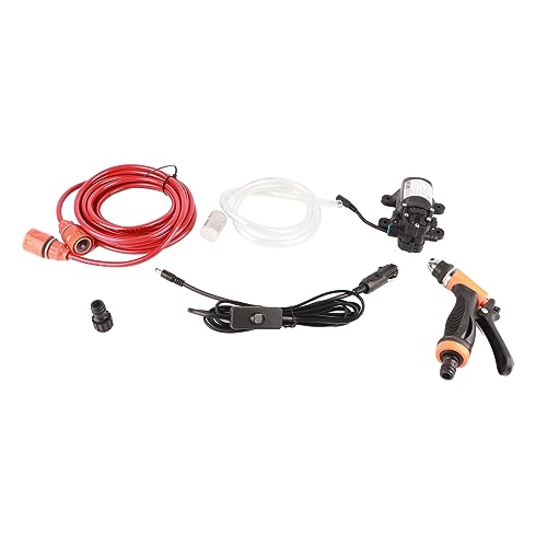 Culnflun Elektrodruckscheibepumpe, tragbare Hochdruck-Kraftauto-Reinigungswaschpumpe, selbstprimierende Deck schneller Waschung, Auto-Gartendusche Auto-RV-Hausgarten von Culnflun