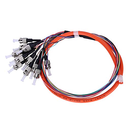 Culnflun Faser -Zopf -Kabel 12 Multimode ST UPC Hochleistungsleitende optische Glasfaser -Jumper für Netzwerkkommunikationssysteme von Culnflun