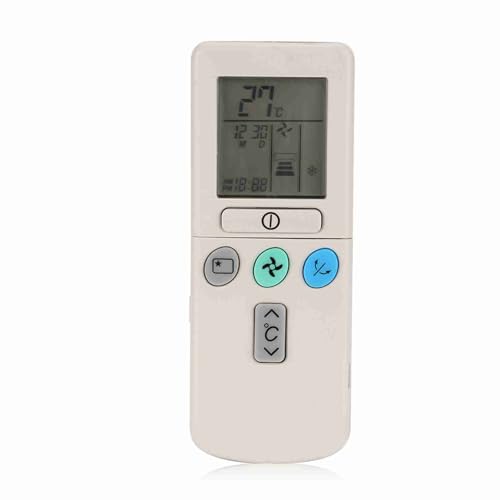 Culnflun Fernbedienung für Klimaanlage, langlebiges ABS-Material, universeller Ersatz für RAR2A1, RAR52P1, RAR2SP1, RAR3U4, RAR2P2, effektive Entfernung über 8 Meter Culnflun Fernbedienung für Klimaanlage, langlebiges ABS-Material, universeller Ersatz für RAR2A1, RAR52P1, RAR2SP1, RAR3U4, RAR2P2, effektive Entfernung über 8 Meter von Culnflun