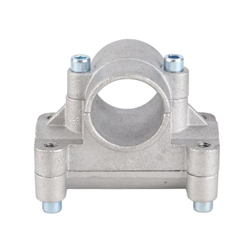 Culnflun Griffhalterungsklemme für Rasentrimmer, universelle Passform 26 mm 28 mm, robuster Lenkerhalter aus Aluminiumlegierung, für Trimmer-Freischneiderrohr (Cross Fixture (26, 19)) von Culnflun