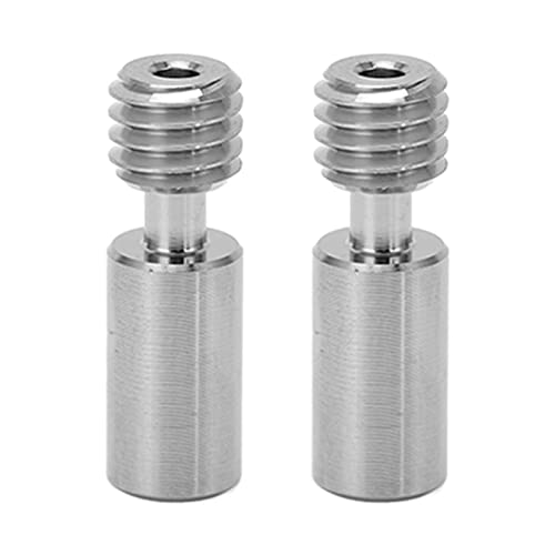 Culnflun Heatbreak Tube Ti-Legierung Zweigdesign Wärmewiderstand M6 Gewinde Halsrohr für Ender 3 S1 3D-Drucker Stark (Ti Alloy) von Culnflun