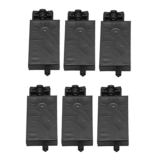 Culnflun Ink Head Damper High Precision PP Filtering Accessory Replacement Set Kit with 6Pcs for Xp600 Printer Solvent Water Based Dye Pigment Ink (Threaded connector) von Culnflun