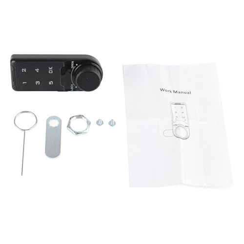 Culnflun Keypad Password Lock, Electronic Coded Security Lock Touch Cabinet Coded Locker Digital Keypad Entry for Home Office Gym School 3.64 X 1.46 X 0.57in (Installation size L=20) von Culnflun