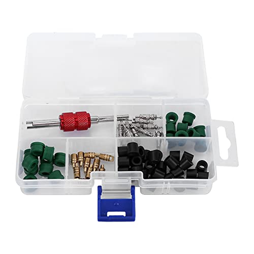Culnflun Luft-Zustand-Reparatur-Kit, 71 Stück HVAC-Schlauch-Dichtungen HVAC-Schlauch dichtung A C-Ventil kern Reparatur werkzeug 10 Stück Ventil kerne 50 Stück Schlauch dichtungen Culnflun Luft-Zustand-Reparatur-Kit, 71 Stück HVAC-Schlauch-Dichtungen HVAC-Schlauch dichtung A C-Ventil kern Reparatur werkzeug 10 Stück Ventil kerne 50 Stück Schlauch dichtungen von Culnflun