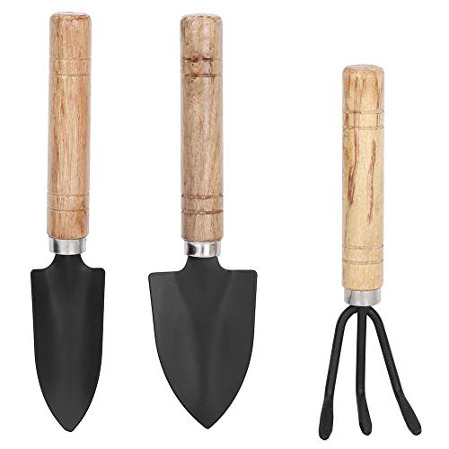 Culnflun Mini Plant Gardening -Werkzeuge Set 3pcs Real Metall Spade Klaue Rake Schaufel für Topfpflanzen Fensterboxen Innen im Freien Gartenhandwerkzeuge Kit Kit Culnflun Mini Plant Gardening -Werkzeuge Set 3pcs Real Metall Spade Klaue Rake Schaufel für Topfpflanzen Fensterboxen Innen im Freien Gartenhandwerkzeuge Kit Kit von Culnflun