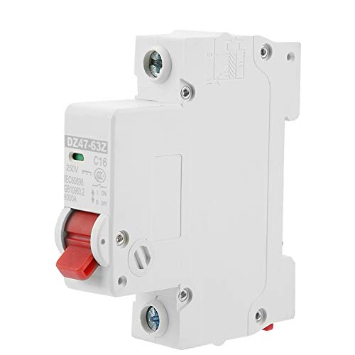 Culnflun Miniatur -Leistungsschalter DZ47 63Z 1p 16A DC, Leckschutzluftschalter für Solarenergie -Photovoltaik -System kleiner Stromerzeugungssystem Culnflun Miniatur -Leistungsschalter DZ47 63Z 1p 16A DC, Leckschutzluftschalter für Solarenergie -Photovoltaik -System kleiner Stromerzeugungssystem von Culnflun