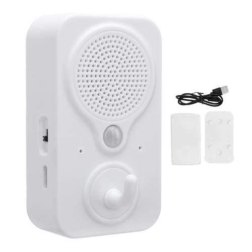 Culnflun Motion Sensor Activated Voice Reminder Türklingel, DIY -Aufzeichnung Multisprachiger Unterstützung Hochsensitivitätserkennung langlebige Batterie Easy Installation für von Culnflun