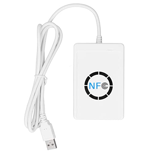 Culnflun NFC Smart IC Card Reader Writer Kopierer Duplicator kontaktless USB -kompatibel mit Felica NFC -Tags für Zugriffskontrollsicherheitssysteme PC ABS Edelstahl 3.86in Culnflun NFC Smart IC Card Reader Writer Kopierer Duplicator kontaktless USB -kompatibel mit Felica NFC -Tags für Zugriffskontrollsicherheitssysteme PC ABS Edelstahl 3.86in von Culnflun