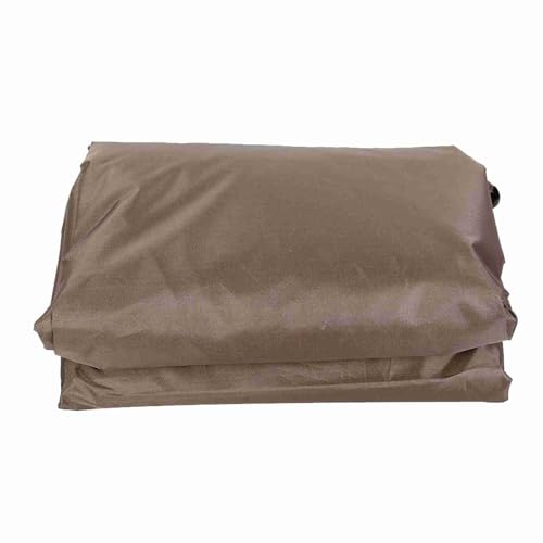 Culnflun Outdoor Square Heiße Quelle Abdeckung Badewanne Hot Tub Protector Cap für Badewannen Heiße Quellen 190T Polyester TAFT 231x231x30 cm (Coffee Color) von Culnflun