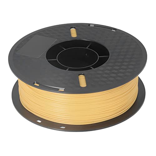 Culnflun PLA 1,75 mm Filament rauchloser 3D -Drucker -Filamentdruck Verbrauchsmaterial 1 kg Spool für FDM 3D -Drucker (Gold) von Culnflun