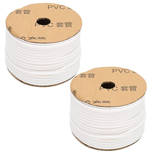 Culnflun PVC -Gehäuse, Drahtkernmarkierungsschutzscheide Röhrchen lebige Flexible Verschleiß resistant korrosive Widerstände Kabel Organizer für Supvan -Röhrchen -Drucker 2pcs (Zmy-4.0) von Culnflun