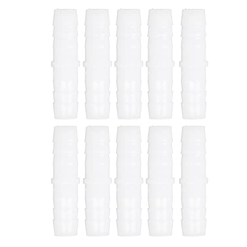 Culnflun Plastikschlauch Barb -Anpassung, lebige Spleißpumpe Pumpe Silikonrohradapter PE -Schlauchanschluss für Pumpen Silikonröhrchen Labor Getränk Industriellen Gebrauch 10pcs (12-12 mm direkt) von Culnflun