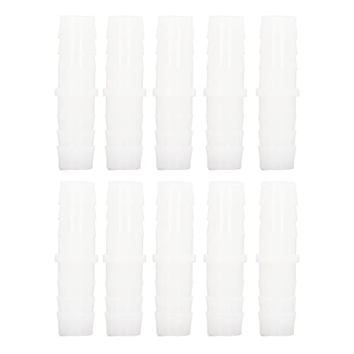 Culnflun Plastikschlauch Barb -Anpassung, lebige Spleißpumpe Pumpe Silikonrohradapter PE -Schlauchanschluss für Pumpen Silikonröhrchen Labor Getränk Industriellen Gebrauch 10pcs (14-14 mm direkt) von Culnflun