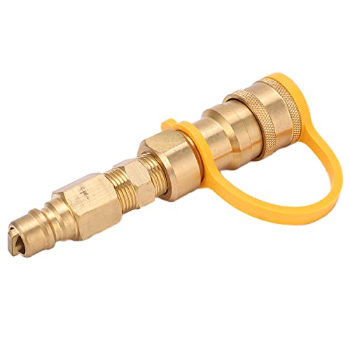 Culnflun Propan -Tankadapter 3/8in Compact Langable Propan Quick Connection Accessoires für den Heimgebrauch von Culnflun