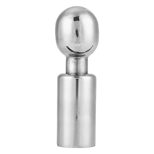 Culnflun Rotary Spray Ball, G3/8" Thread 360° Spray Pattern Cleaning Tank Nozzle 15Lmin for Pharmaceutical Food Beverage Chemical Industry Culnflun Rotary Spray Ball, G3/8" Thread 360° Spray Pattern Cleaning Tank Nozzle 15Lmin for Pharmaceutical Food Beverage Chemical Industry von Culnflun