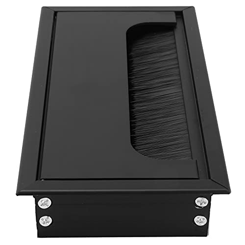 Culnflun Schreibtisch Grommet Kabelverwaltung Organisator Aluminium Legierung Loch -Loch -Abdeckkasten für Computer Schreibtisch Büro Schreibtisch Schwarz 160x80x27mm Culnflun Schreibtisch Grommet Kabelverwaltung Organisator Aluminium Legierung Loch -Loch -Abdeckkasten für Computer Schreibtisch Büro Schreibtisch Schwarz 160x80x27mm von Culnflun