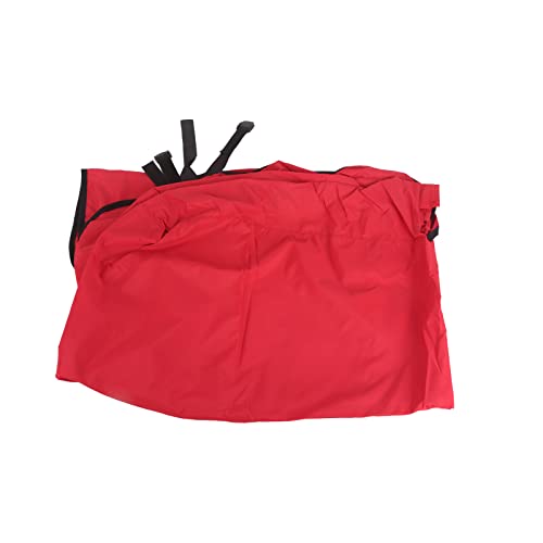 Culnflun Sitzkissenabdeckung, 150 x 50 x 10 cm Garten Innenhof im Freien im Freien Polyester Leicht und tragbarer Taft 3 -Sitzungs -Schwungstuhl Hängematte Sitzkissenabdeckung (Red) von Culnflun