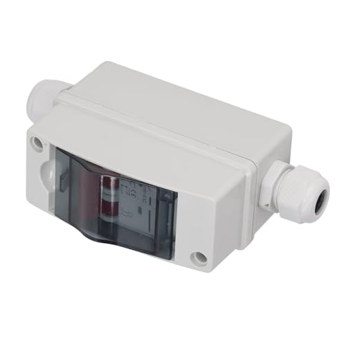 Culnflun Solar -Disconnect -Schalter Photovoltaik, Schaltungsisolator Miniatur RV Breaker Box DC500V IP65 Water Proof für Solar -Panel -Gitteranschließungssystem und Raster (40a) von Culnflun