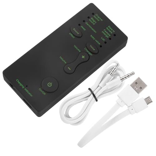 Culnflun Soundadapter, External Sound Card 300MAH Voice Changer 3,5mm Kabel Live -Sendung Audio für Mobiltelefon -PC -Gaming -Streaming Culnflun Soundadapter, External Sound Card 300MAH Voice Changer 3,5mm Kabel Live -Sendung Audio für Mobiltelefon -PC -Gaming -Streaming von Culnflun