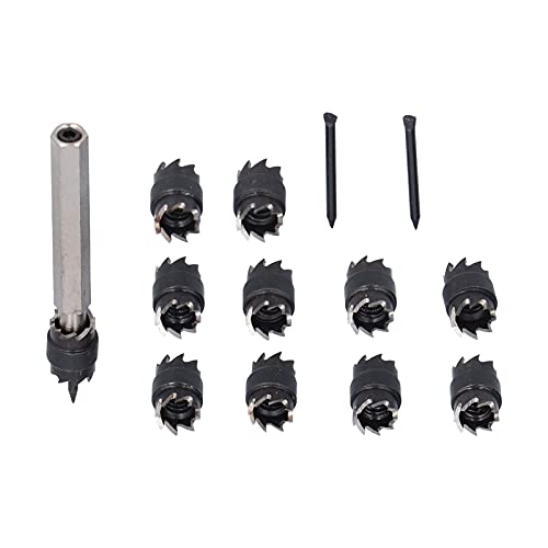 Culnflun Spot Weld Cutter Drill Bit High Speed Steel Double Sided Blade Heatproof Spot Welding Tool for Removing Spot Welded Panels Metal Plates 8mm Handle 3/8inch Serrated Part In Culnflun Spot Weld Cutter Drill Bit High Speed Steel Double Sided Blade Heatproof Spot Welding Tool for Removing Spot Welded Panels Metal Plates 8mm Handle 3/8inch Serrated Part In von Culnflun