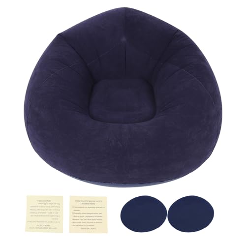 Culnflun Ultra Soft Inflatable Spherical Sofa Chair Portable Foldable Lounge Chair for Dorm Room Outdoor Camping Picnic Blue 43.3x43.3x31.5in Culnflun Ultra Soft Inflatable Spherical Sofa Chair Portable Foldable Lounge Chair for Dorm Room Outdoor Camping Picnic Blue 43.3x43.3x31.5in von Culnflun