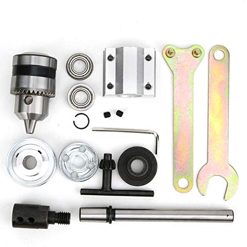 Culnflun Unpowered Spindelbaugruppe DIY Holzbearbeitung Schnittschleiftisch Bohrer Zubehör B12 Bohrer Chuck von Culnflun
