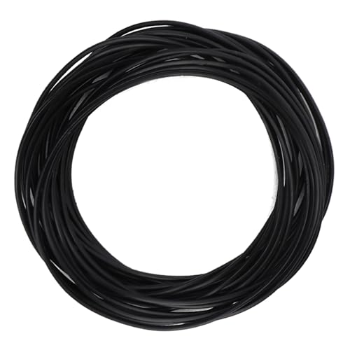 Culnflun Wachen o Ring O Ring Uhr Wachdichtung Gummi -Ringdichtung O Ring Gummi Dichtungsdichtungen Reparaturwerkzeug für Uhrenerabdeckung Dichtung Ersatzhersteller 200pcs 10 Typen (0,6 mm von Culnflun