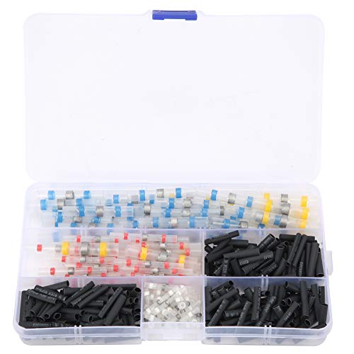Culnflun Wärme Schrumpfkolbenanschluss Löthäule Drahtstecker Set 300pcs Crimp Terminal Kit für elektrische Verkabelungsprojekte Polyethylenmaterial Mehrfachfarbe Culnflun Wärme Schrumpfkolbenanschluss Löthäule Drahtstecker Set 300pcs Crimp Terminal Kit für elektrische Verkabelungsprojekte Polyethylenmaterial Mehrfachfarbe von Culnflun