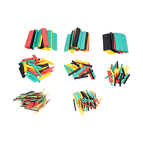 Culnflun Wärmeschrinkschlauch -Set 328pcs Premium -Isolationsschutz Schrumpfbarer Stecker Kit Farbige Kombination für elektrische Isolierung Mechanischer Schutzdrahtanschluss von Culnflun