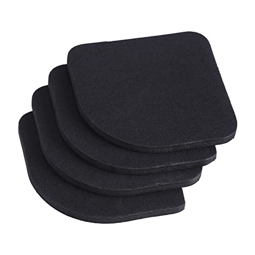 Culnflun Waschmaschinen Kühlschrank Anti -Vibrationspads Set aus 4 Schockabsorbiergeräuschreduktion Anti -Schlupfmatten für Haushaltsgeräte Schwarz Schwarz Culnflun Waschmaschinen Kühlschrank Anti -Vibrationspads Set aus 4 Schockabsorbiergeräuschreduktion Anti -Schlupfmatten für Haushaltsgeräte Schwarz Schwarz von Culnflun