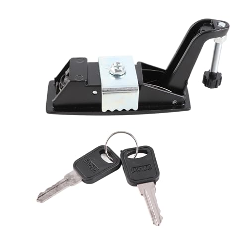 Culnflun Zink -Legierung Kompressionsverriegelung Einstellbarer Hebel mit Verriegelungsauslöser für RV Marine Boat Schrank Toolbox Heavy Duty Secure Langable Latch für Toolbox von Culnflun