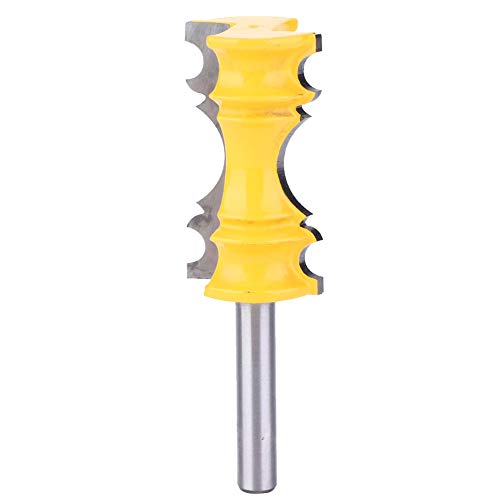 Culnflun ausgefeilter Stuhl Rail Router Bit 8mm Schaftholz -Mahlen Cutter für MDF Massivholz Sperrholzschrankschrank Box von Culnflun
