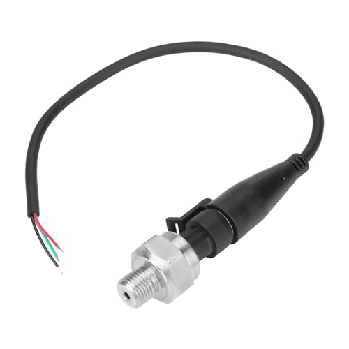 Drucktransducer -Sensor Edelstahl G1/4 -Gewinde 0,5 4,5 V 0 5 V Ausgang für die Überwachung des Kraftstoffs Tank (0-30PSI) von Culnflun