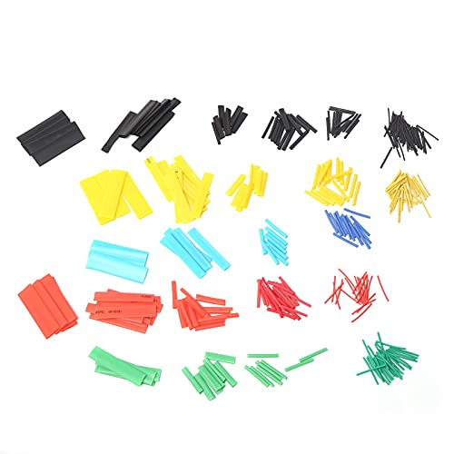 Wärme schrumpfbare Rohrkit 328pcs Elektrikdrahtkabel -Kabel -Wickel -Sortiment Polyolefin -Isolierung Schrumpfung Schlauch für DIY -Elektronik Reparatur 8 Größen 5 Farben Wärme schrumpfbare Rohrkit 328pcs Elektrikdrahtkabel -Kabel -Wickel -Sortiment Polyolefin -Isolierung Schrumpfung Schlauch für DIY -Elektronik Reparatur 8 Größen 5 Farben von Culnflun