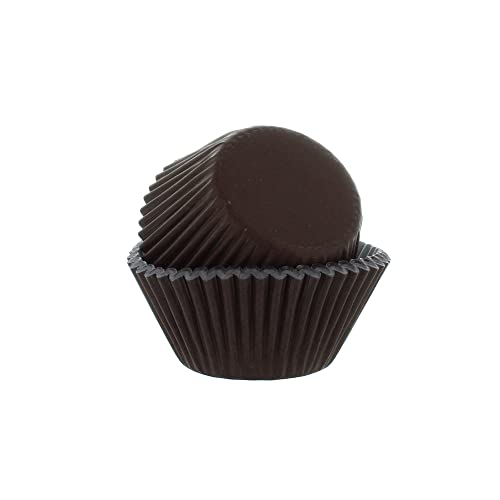 Culpitt Select Braune Backformen, fettdichtes Papier-Backförmchen, 50 mm Cupcake-Formen, 50 Stück von Culpitt