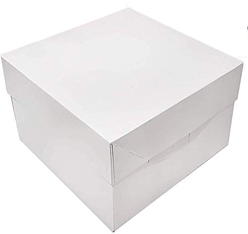 Weiße Kuchenschachteln, quadratisch, 304 mm, 5 Stück von Culpitt