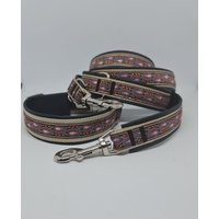 Halsband 43-49cm Gr.l + Leine 3-Fach Verstellbar Mit Leder Halsband 43-49cm Gr.l + Leine 3-Fach Verstellbar Mit Leder von CultForDogs