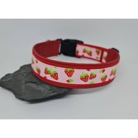 Hundehalsband Erdbeere von CultForDogs