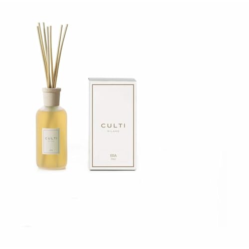 Culti Milano Diffusor Stäbchen Stil Era mit einem Volumen von 250 ml und der Duftnote Cassis und Heidelbeeren, Lebensdauer 3 Monate, DA STILCB-0250-ERA von Culti