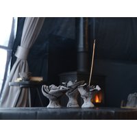 Räucherstäbchenhalter, Aschefänger Oder Kerzenteller, Handgefertigte Keramik von CultofClay