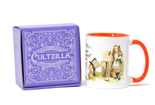 Alice im Wunderland Tasse Curious von Cultzilla