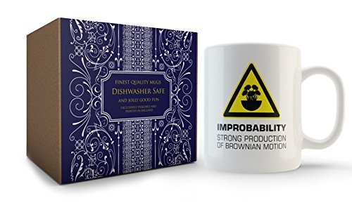 Improbability Mug, Inspired by The Hitch Hikers Guide to the Galaxy by Cultzilla von Cultzilla