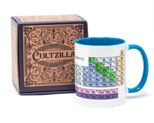Tasse mit Periodensystem (2016er Elemente enthalten). von Cultzilla