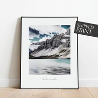 Colorado Landschaft Print, Vintage Inspiriert Rocky Mountain Poster, Geschenke, Denver, Rockies von CulverAndCambridge