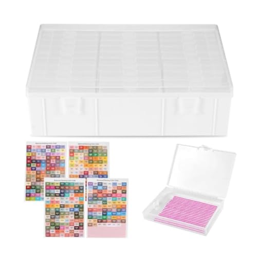 Cumdel Diamond Painting Aufbewahrungsbox, 30 Stück Sortierboxen für Kleinteile Mit Aufklebern, Leckfest & Langlebig Diamond Painting Aufbewahrung für DIY Kunst Handwerk Zubehör Cumdel Diamond Painting Aufbewahrungsbox, 30 Stück Sortierboxen für Kleinteile Mit Aufklebern, Leckfest & Langlebig Diamond Painting Aufbewahrung für DIY Kunst Handwerk Zubehör von Cumdel