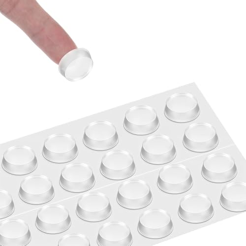 32 Stück Gummipuffer Selbstklebend, Transparente 20mm x 5mm Gummifüße Selbstklebend, Antirutsch Silikonpuffer für Türen, Schränke, Schubladen, Tastatur 32 Stück Gummipuffer Selbstklebend, Transparente 20mm x 5mm Gummifüße Selbstklebend, Antirutsch Silikonpuffer für Türen, Schränke, Schubladen, Tastatur von Cumnvulnt