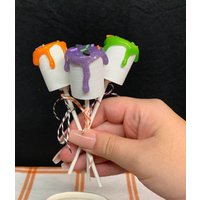 3Er-Set Faux S'mores Marshmallows | Halloween Tiered Tablett Hokus Pokus Dekor Prop Rae Dunn von CunaCreations