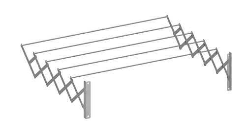 Cuncial Wandtrockner – Wäschetrockner ausziehbar Aluminium Cuncial 0,8 m von Cuncial