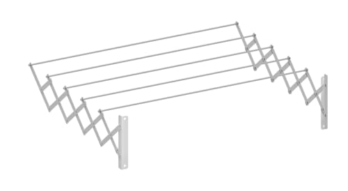 Cuncial Wandtrockner – Wäschetrockner ausziehbar weiß Cuncial 180 cm von Cuncial