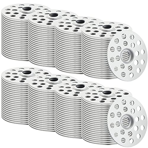 Cunhill 400 Stück 2,5 cm Metall Unterlegscheiben für Gipsreparaturschrauben, Profilknöpfe, flache Unterlegscheiben für Wand-, Decken- und Trockenbau-Reparaturen Cunhill 400 Stück 2,5 cm Metall Unterlegscheiben für Gipsreparaturschrauben, Profilknöpfe, flache Unterlegscheiben für Wand-, Decken- und Trockenbau-Reparaturen von Cunhill